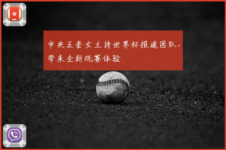 中央五套女主持世界杯报道团队，带来全新观赛体验